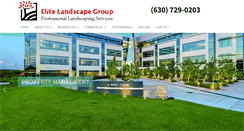 Desktop Screenshot of elitelandscapegroup.com